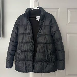 women’s maternity puffer jacket
